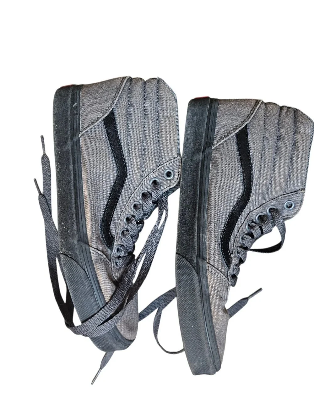 Vans | Grey Sk8- Hi Shoes | Size 7.5 Mens